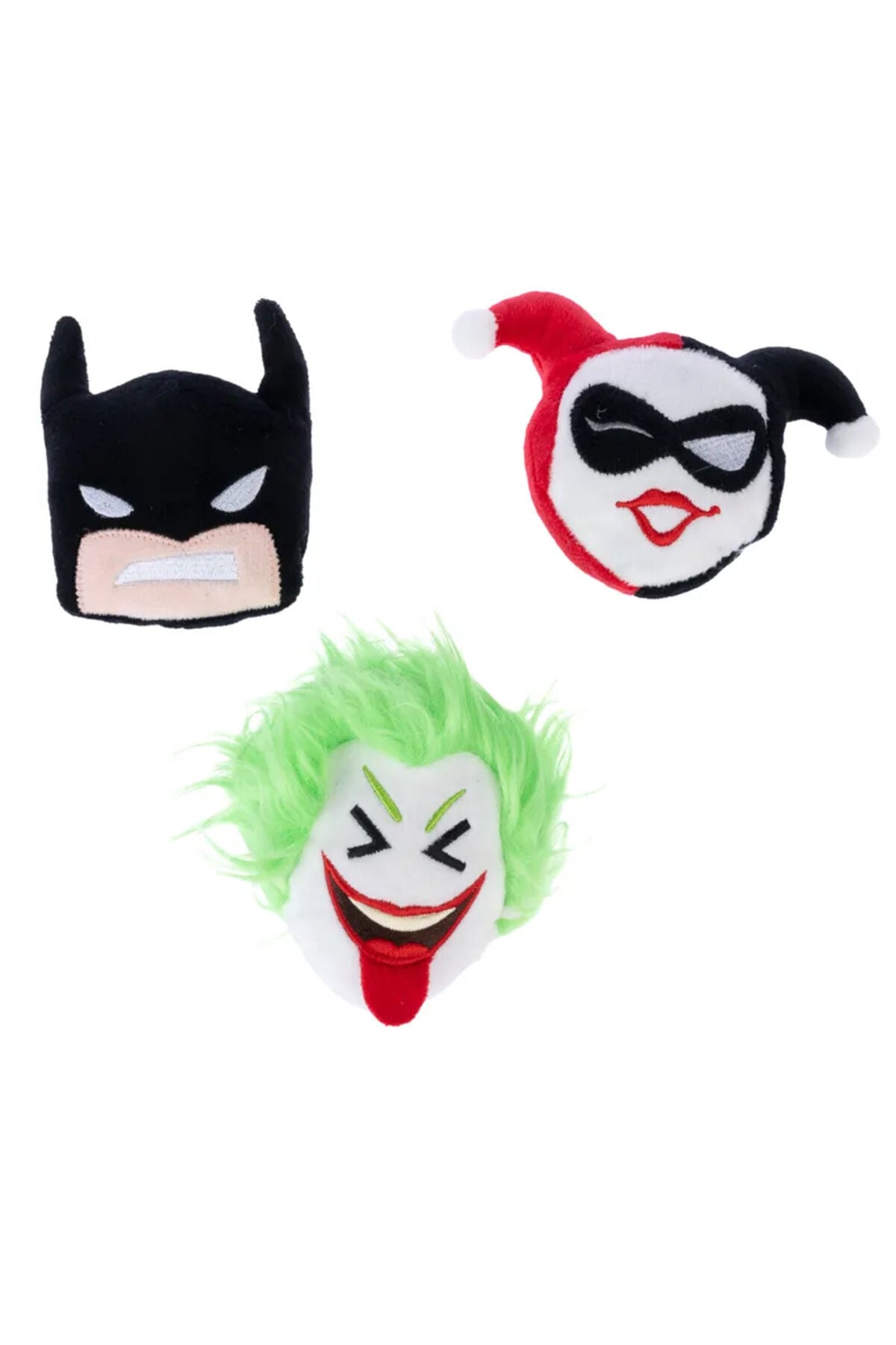 Warner Bros.™ DC Batman Kedi Naneli Oyuncak Seti – 3’lü Lisanslı Peluş Oyuncak