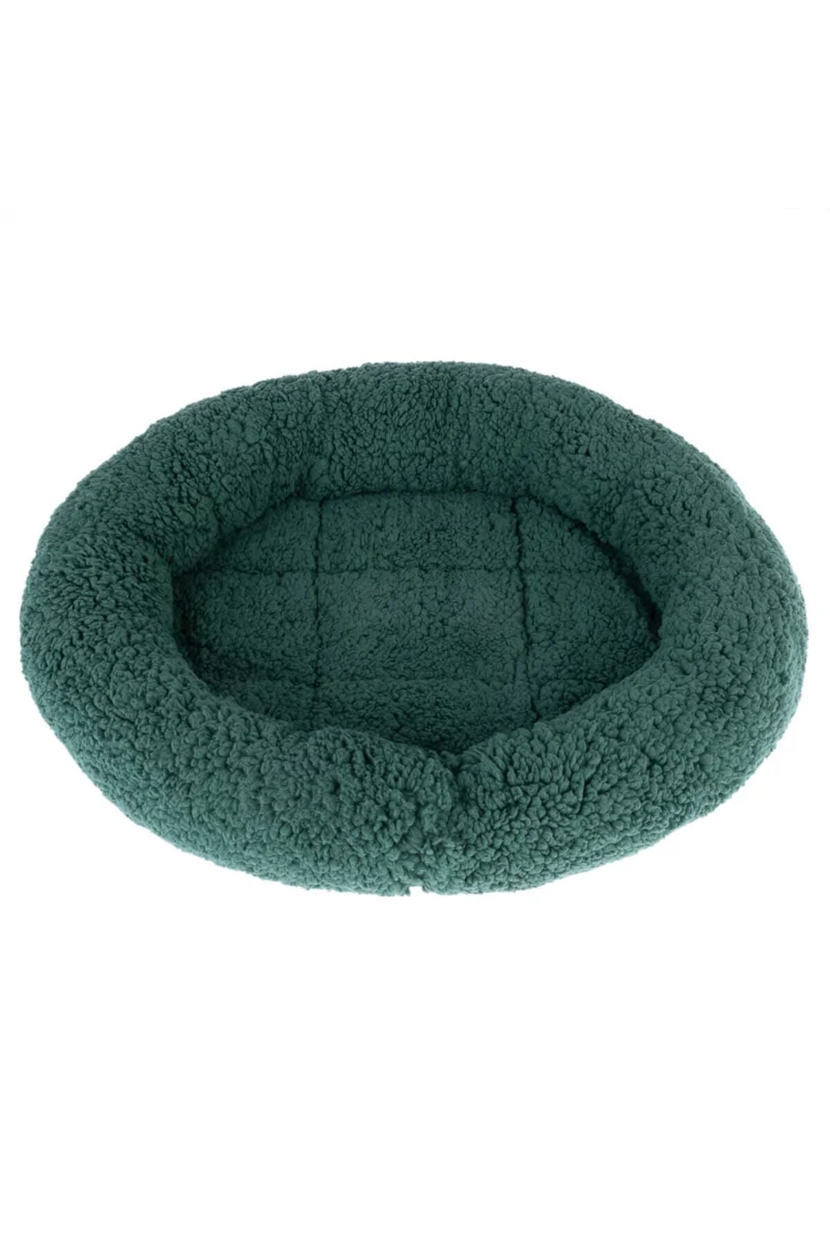 2’si 1 Arada Çift Taraflı Kedi ve Köpek Yatağı – Yazlık/Kışlık – 50x42 cm
